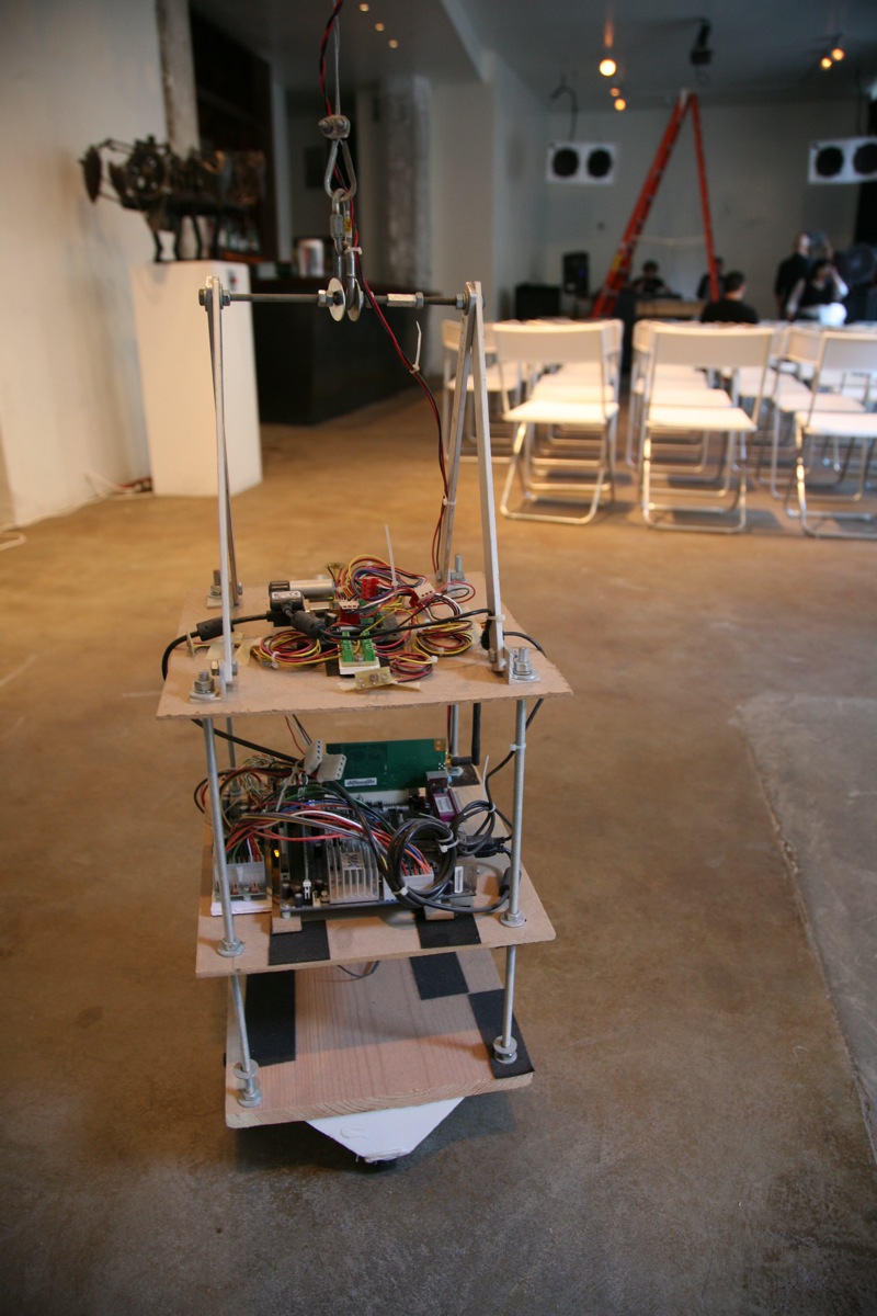 Linux Robot at Blasthaus, 2006